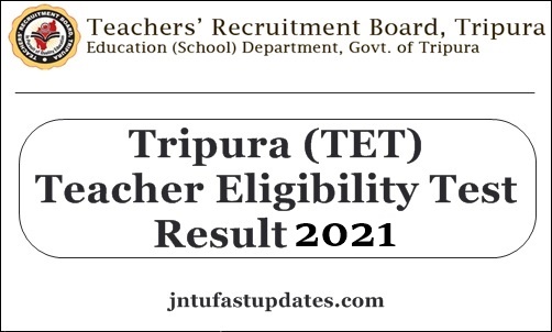 Tripura tet result 2021
