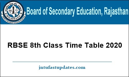 RBSE-8th-Class-Time-Table-2020