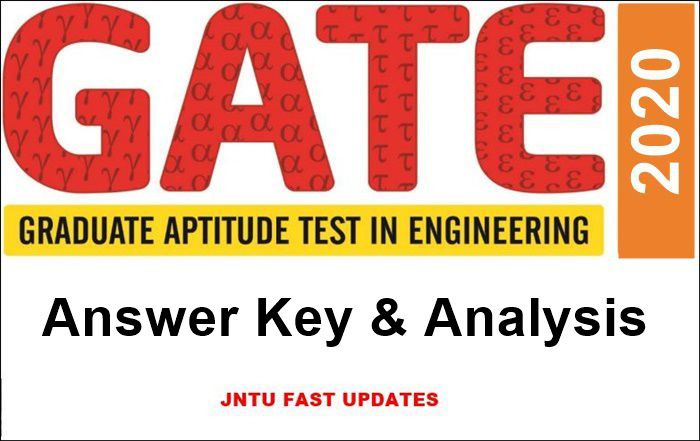 gate 2020 answer key-analysis