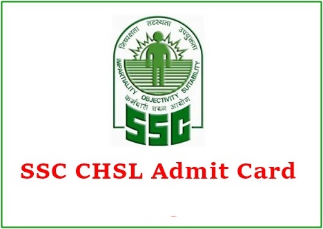 SSC CHSL Tier 1 Admit card 2021