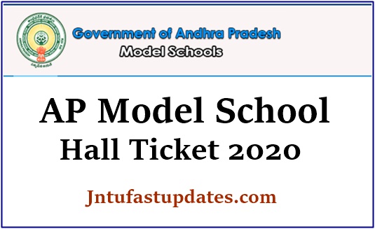 AP Model School Hall Ticket 2020