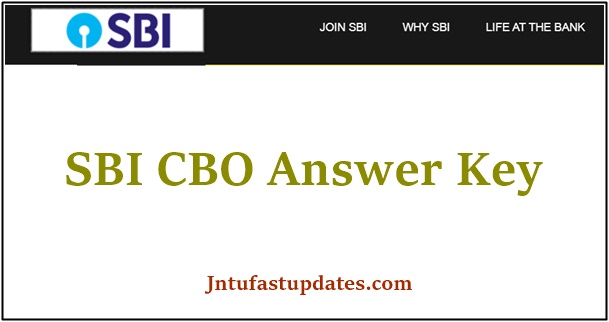 SBI CBO Answer Key 2020 – Circle Based Officer Q.Paper Solutions, Cutoff Marks