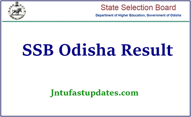 SSB Odisha Junior Assistant Result 2021