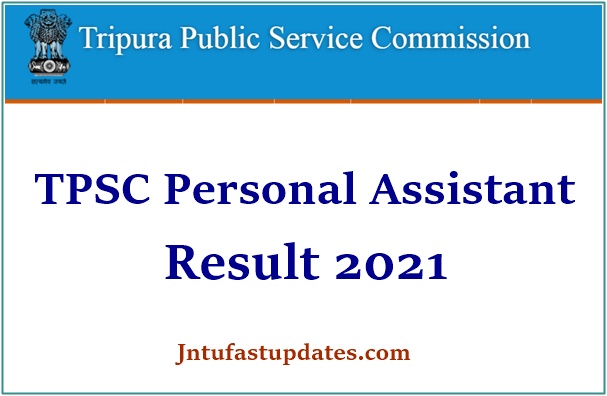 TPSC Personal Assistant Result 2021