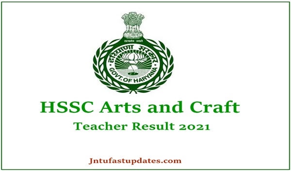 HSSC Art and Craft Teacher Result 2021