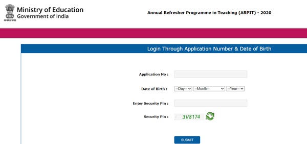 ARPIT Admit Card 2021 (Released) – NTA ARPIT Exam Hall Ticket Download