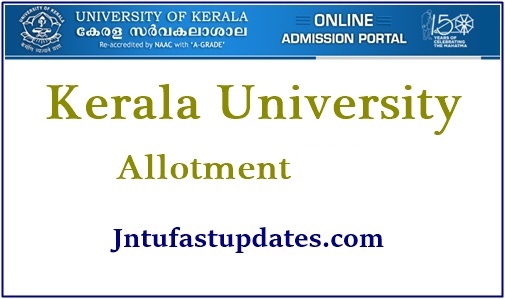 Kerala University Degree 3rd Allotment 2023 (OUT) Result, UG Third Allotment List @ keralauniversity.ac.in